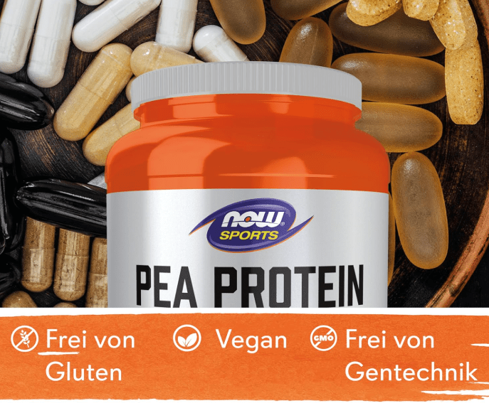 Now Sports- Pea Protein Creamy Chocolate Powder (Original) ©