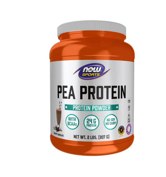 Now Sports- Pea Protein Creamy Chocolate Powder (Original) ©