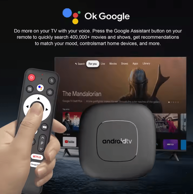 ONN - Full HD Streaming Device with Google TV