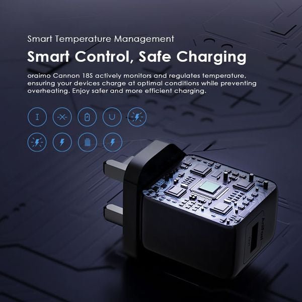 Oraimo - Cannon Home Charger (Original)