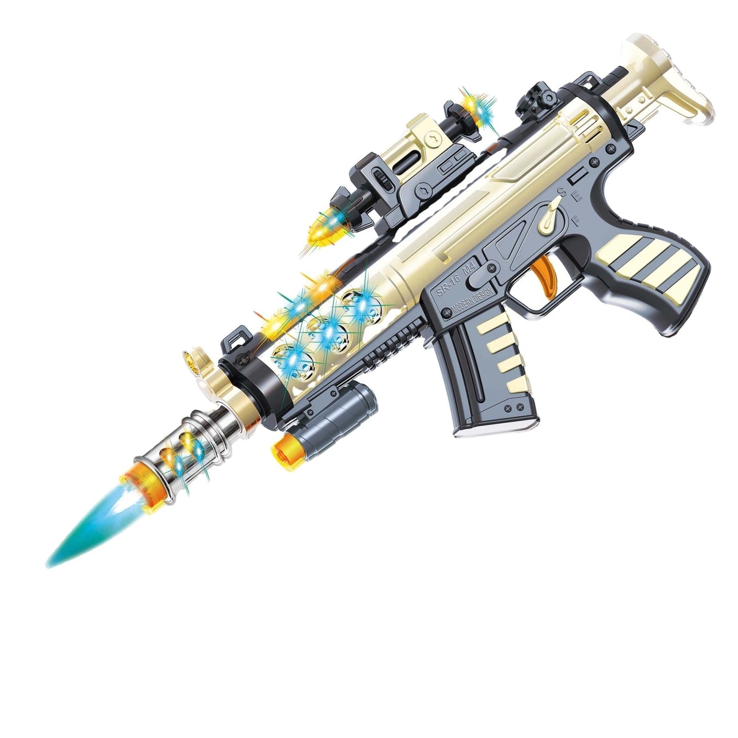 Pistol with Music & Light