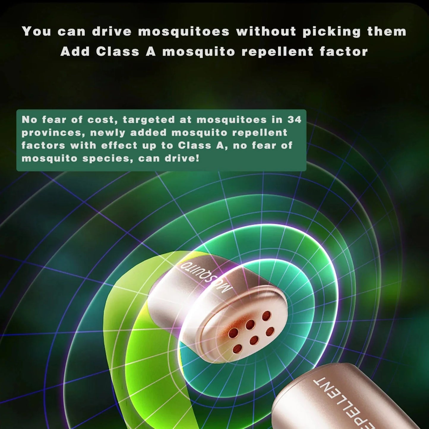 Protection Refreshing - Essential Oil Mosquito Repellent Bracelet