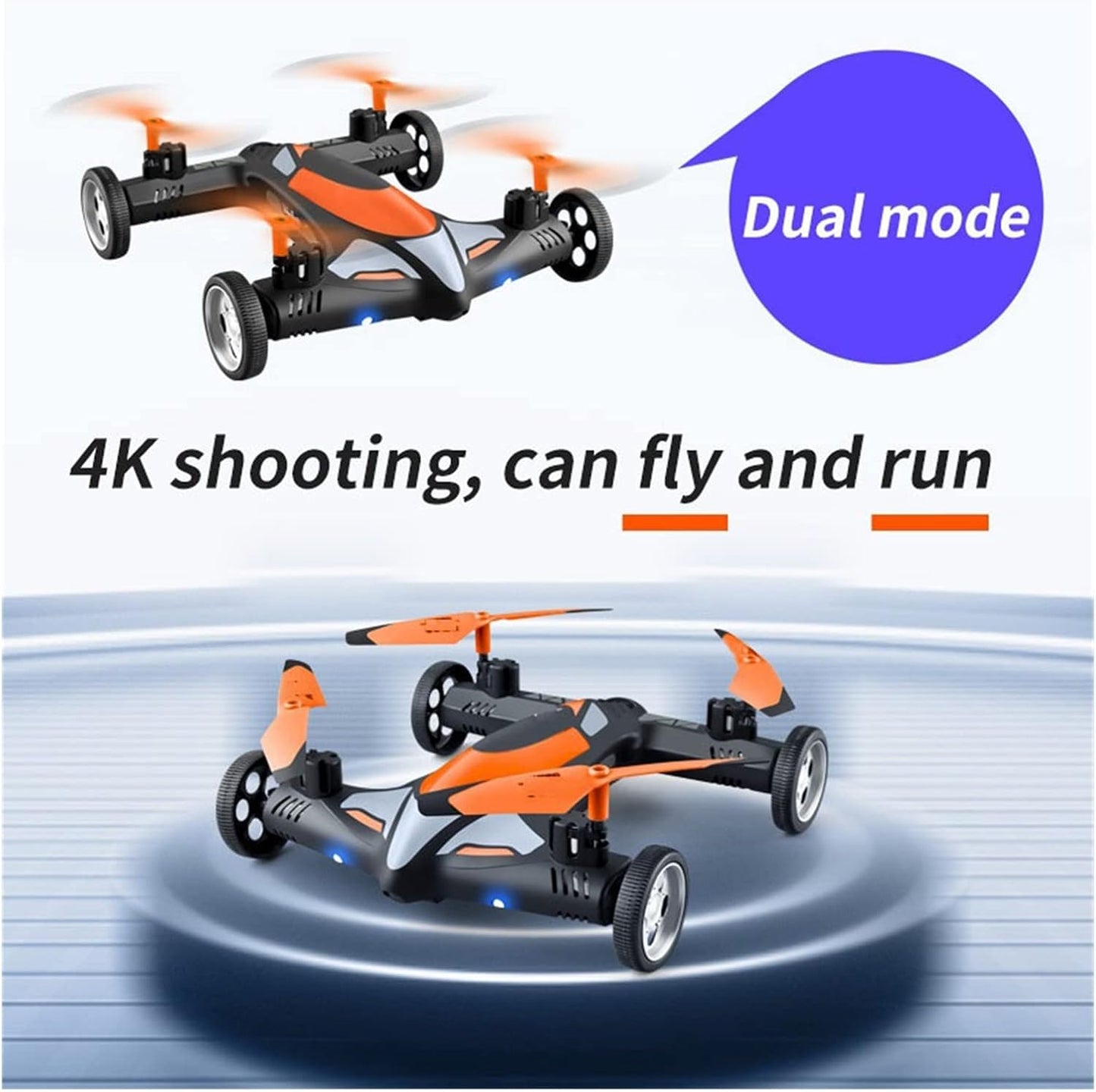 QYRC Falcon - 2-in-1 RC Car & Drone ©