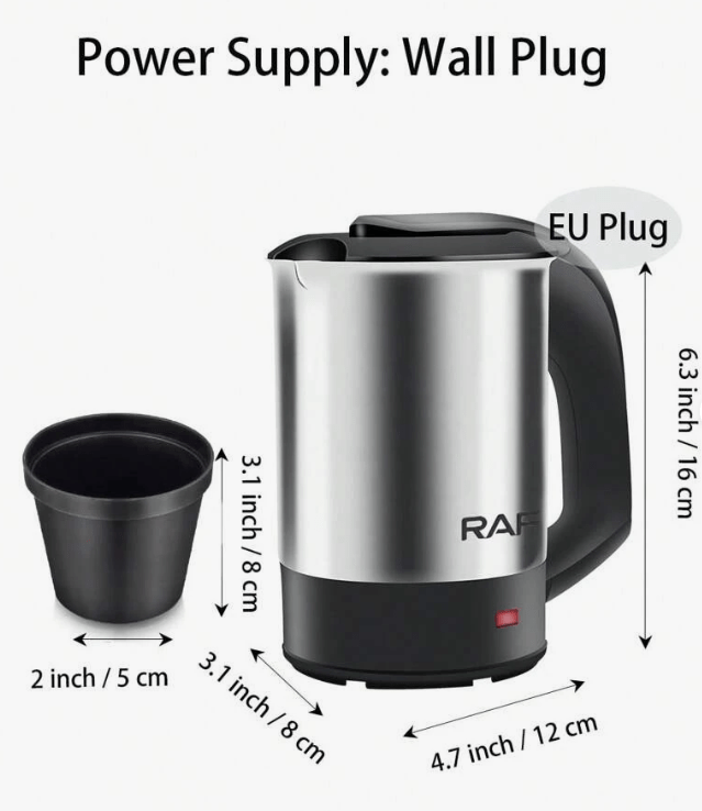RAF - Stainless Steel Electric Kettle