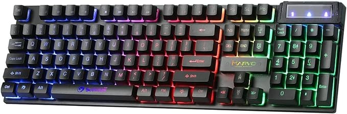 Rainbow Gaming Keyboard & Mouse ©
