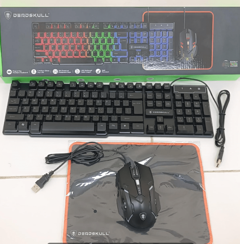 Rainbow Gaming Keyboard & Mouse ©