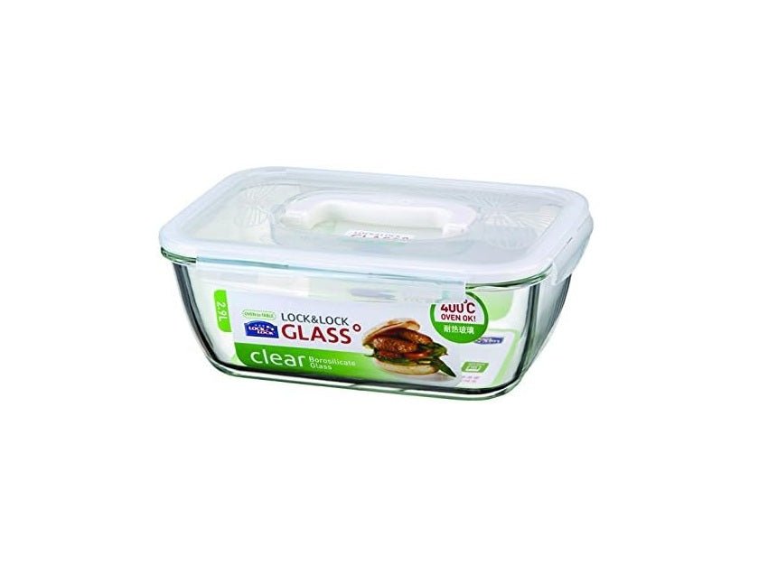 Rectangular Glass Container