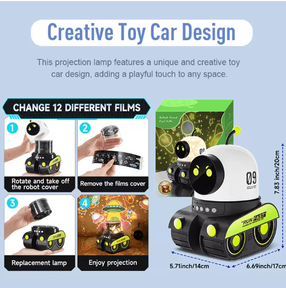 Robot Projection Lamp