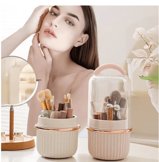 Rotating Brush Storage Bin