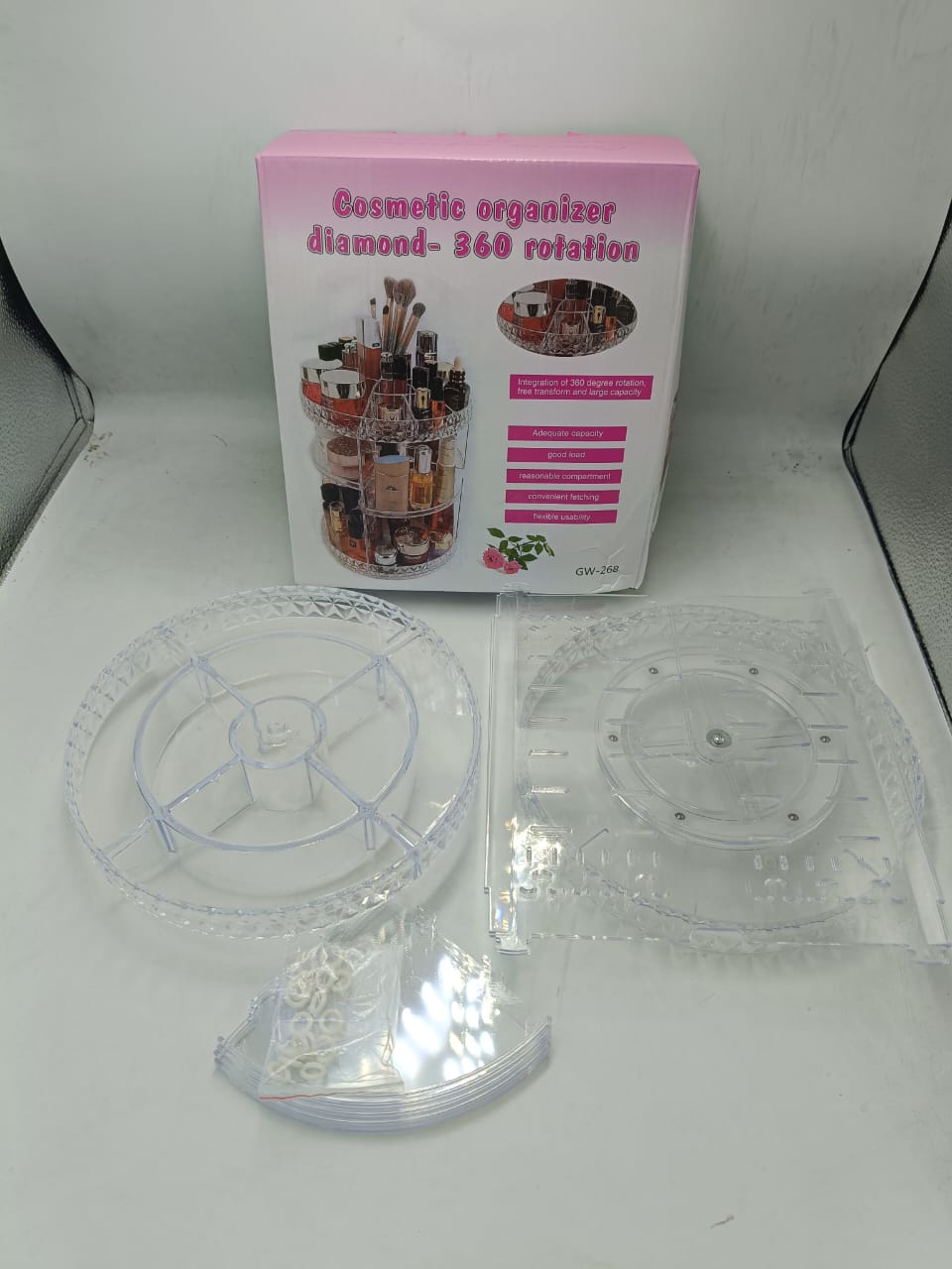 Rotating Cosmetic Organizer