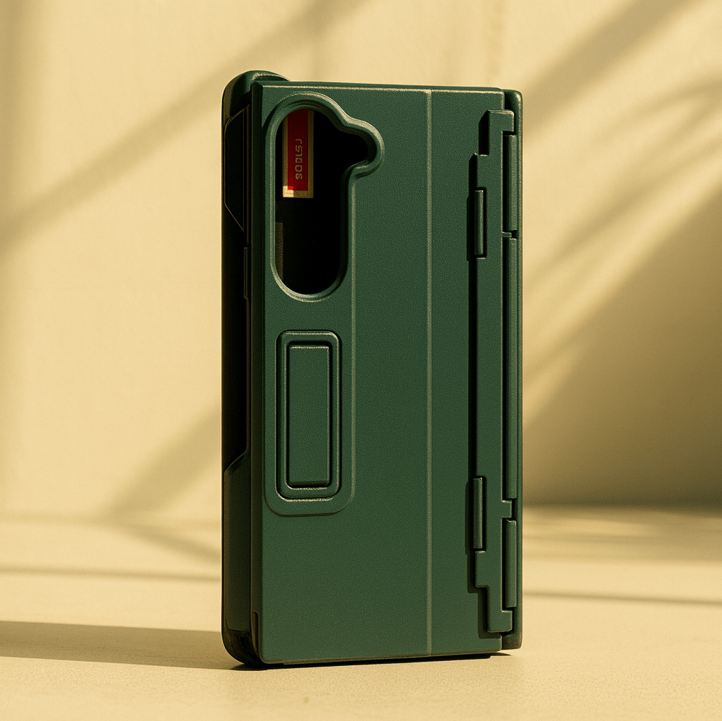 Rugged Fold-Away Kickstand Armor Case