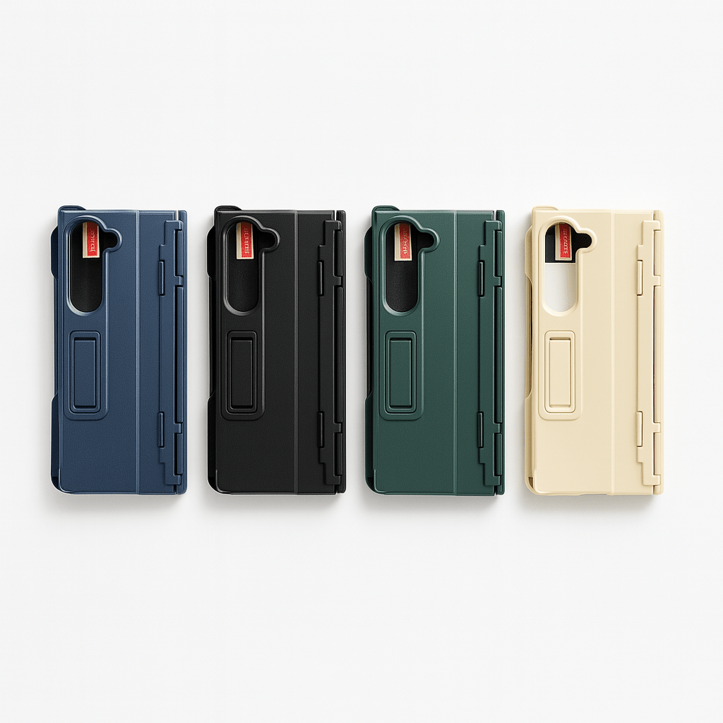 Rugged Fold-Away Kickstand Armor Case