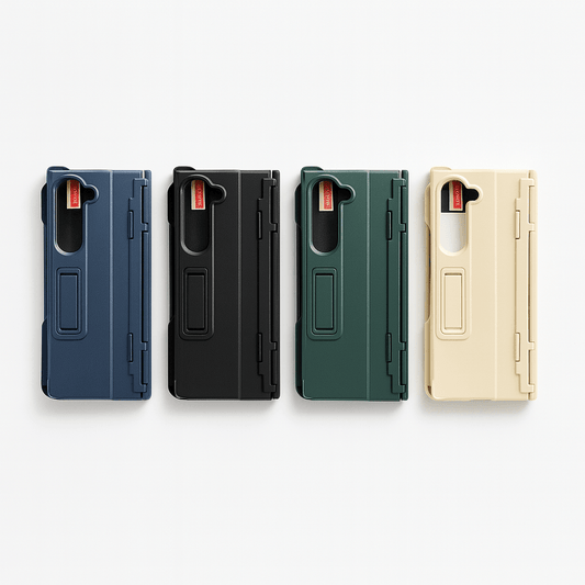 Rugged Fold-Away Kickstand Armor Case