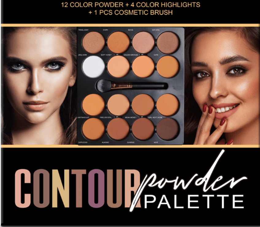 Sacha Mate - 8 Colors Contour Palette (Original)