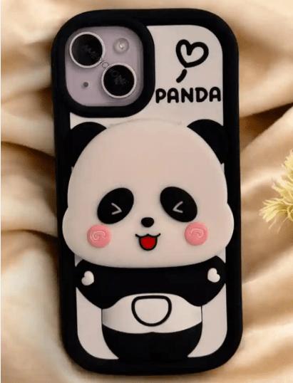 Silicone 3D Design Cartoon iPhone Case