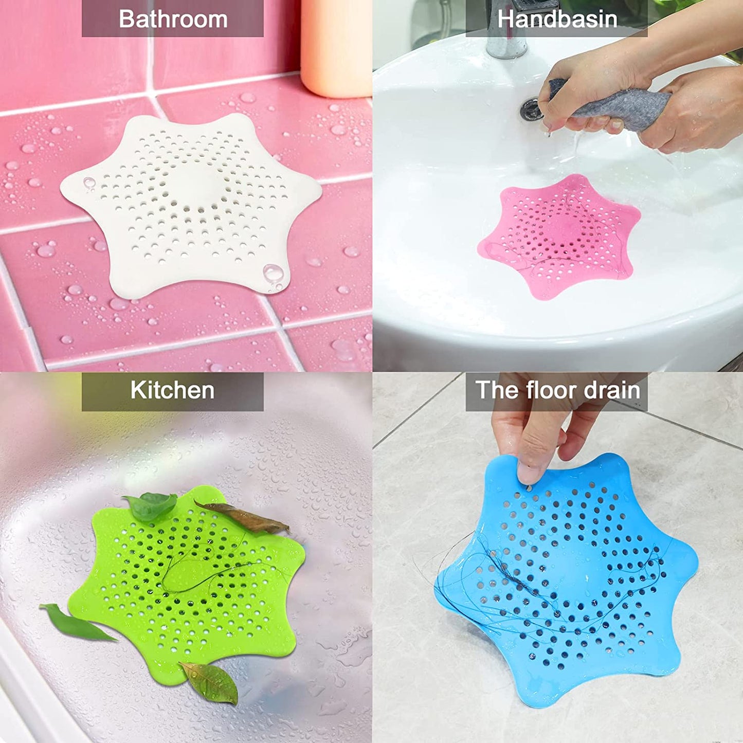 Silicone Starfish Drain Filter