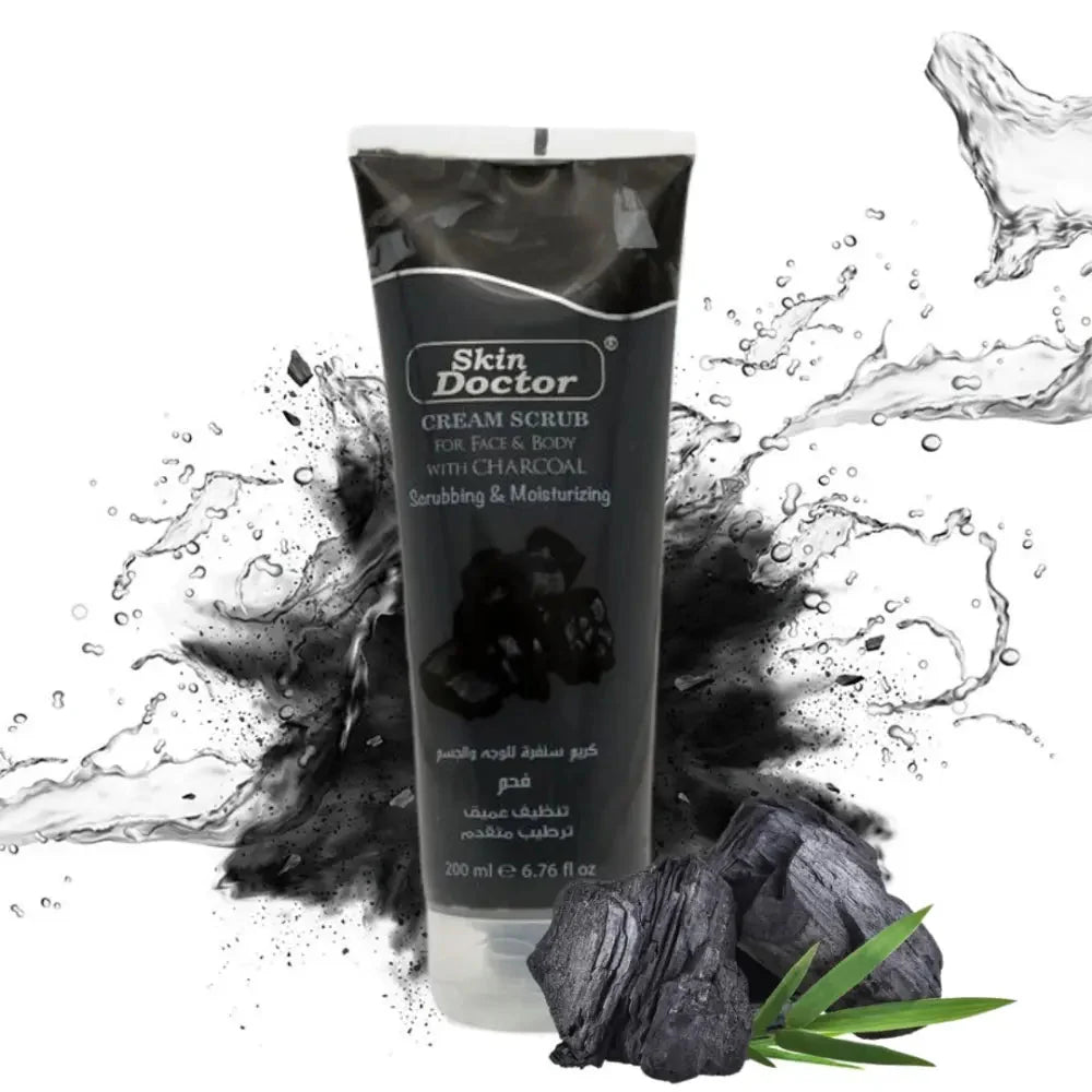 Skin Doctor - Cream Scrub with Charcoal (Original)