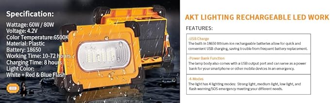 Slivers Criest - Portable Spotlight