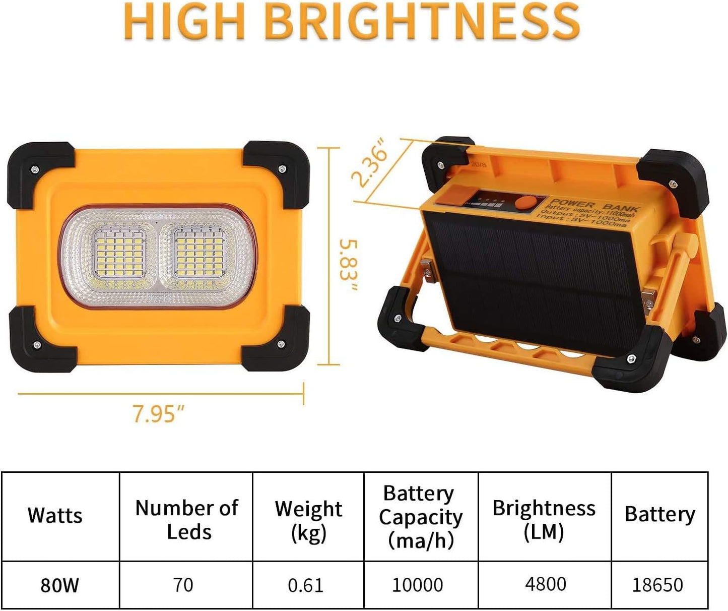 Slivers Criest - Portable Spotlight