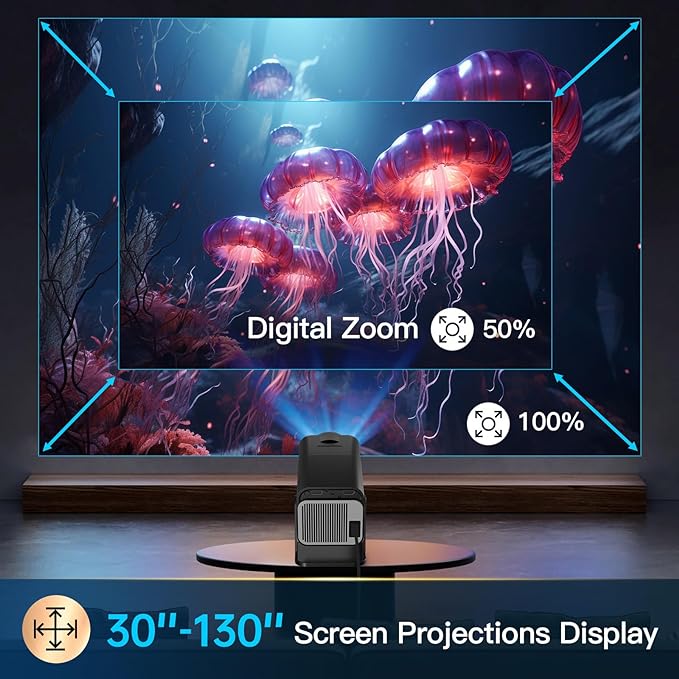 Smart Mini Square Projector ©