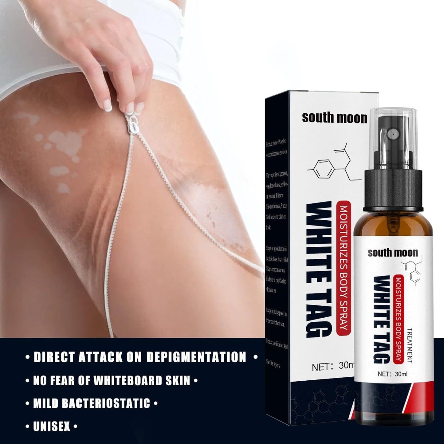 South Moon - White Tag Moisturizes Body Spray (Original)