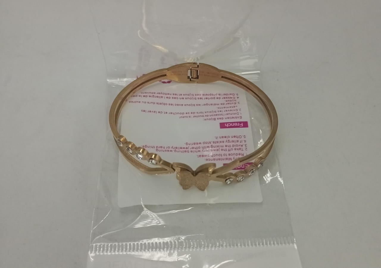 Stainless Steel Bangle for Women's