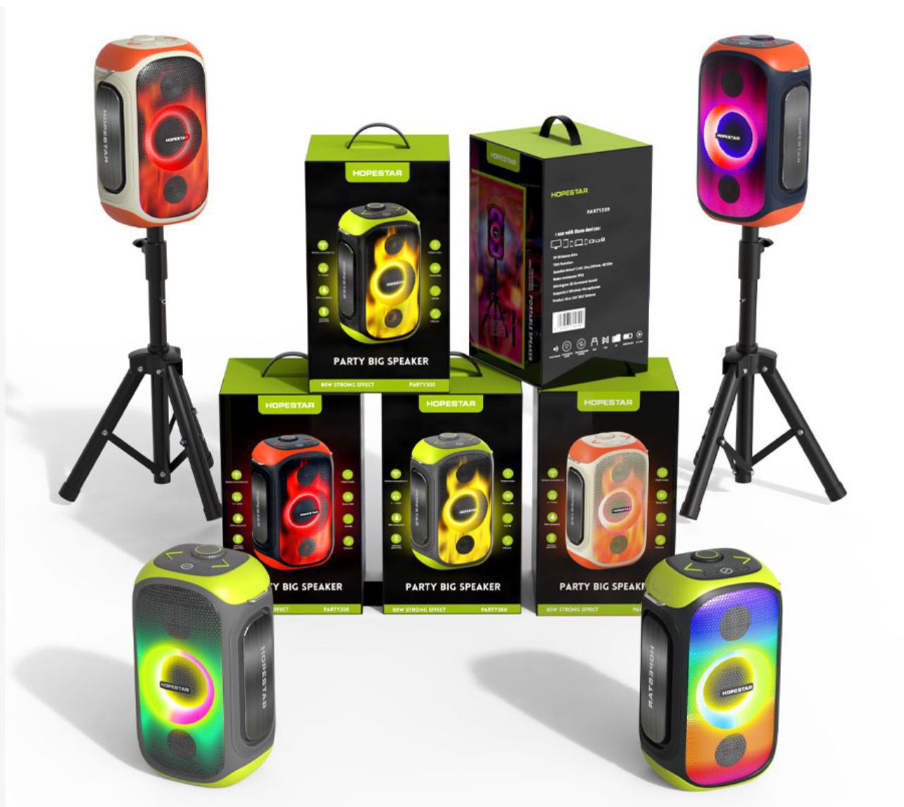 Stereo Portable Bluetooth Speakers ©