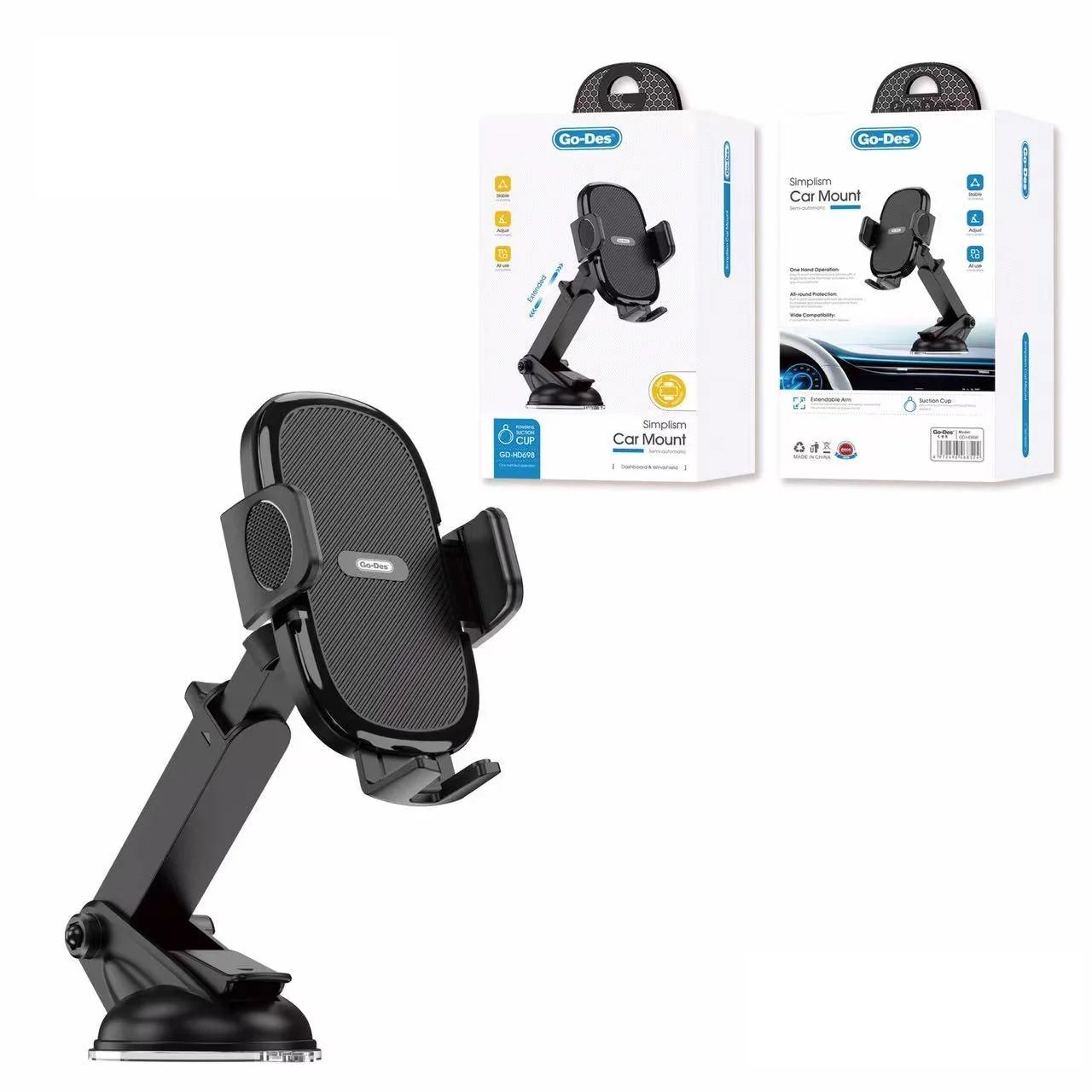 Suction Cup Telescopic Vehicle Bracket