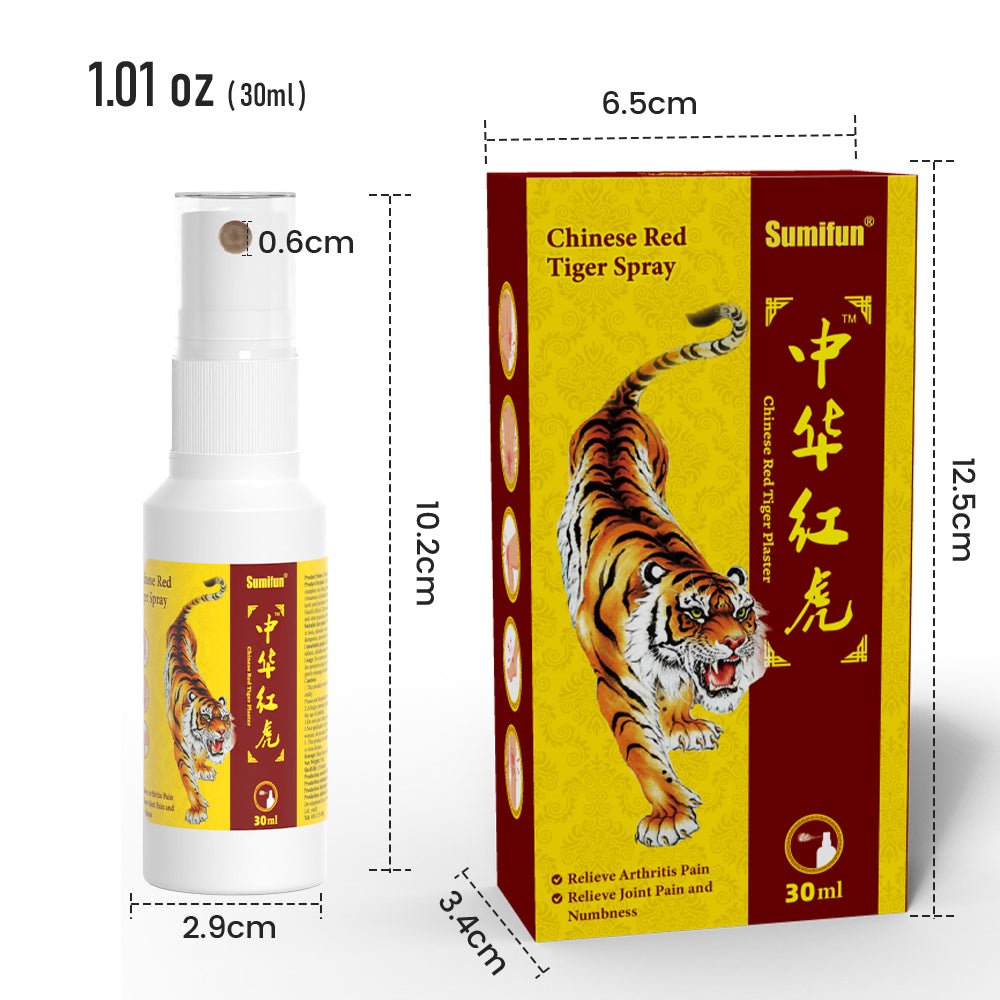 Sumifun - Chinese Red Tiger Medicated Oil & Spray (Original)