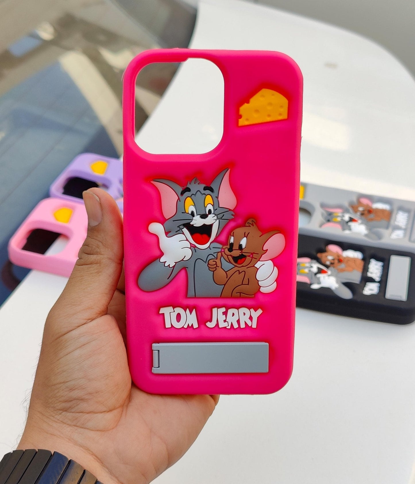 Tom & Jerry 3D Cartoon Phone Case