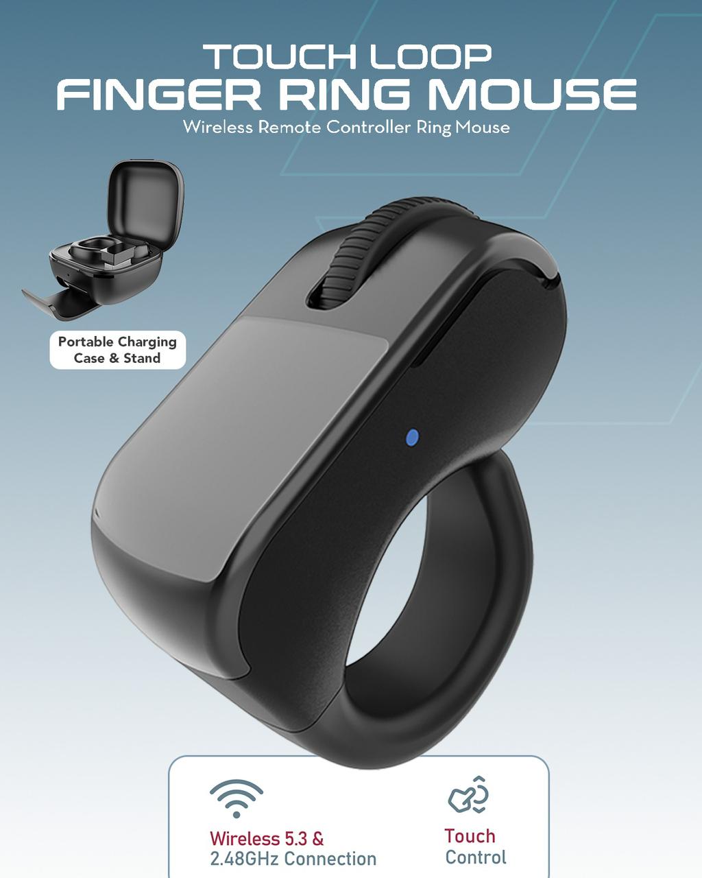 Touch Loop Finger Ring Mouse
