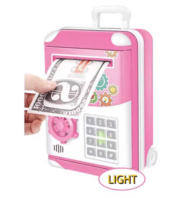 Trolley Case Electronic Piggy Bank