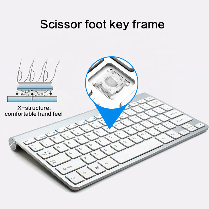 Ultra-Slim Wireless Keyboard & Mouse Combo