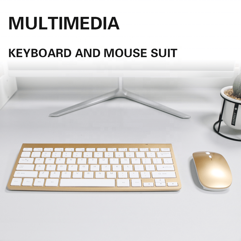 Ultra-Slim Wireless Keyboard & Mouse Combo