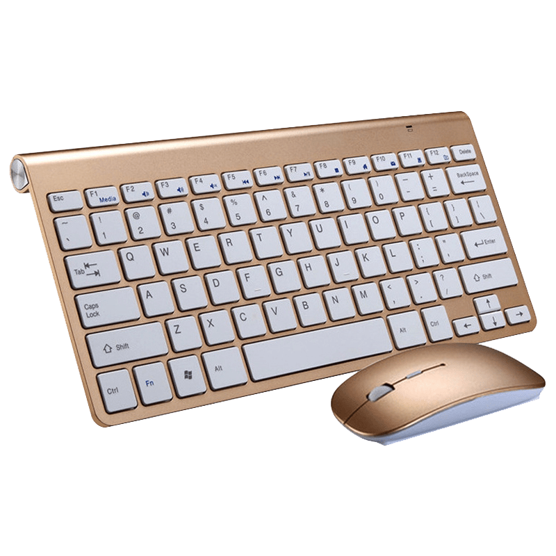 Ultra-Slim Wireless Keyboard & Mouse Combo