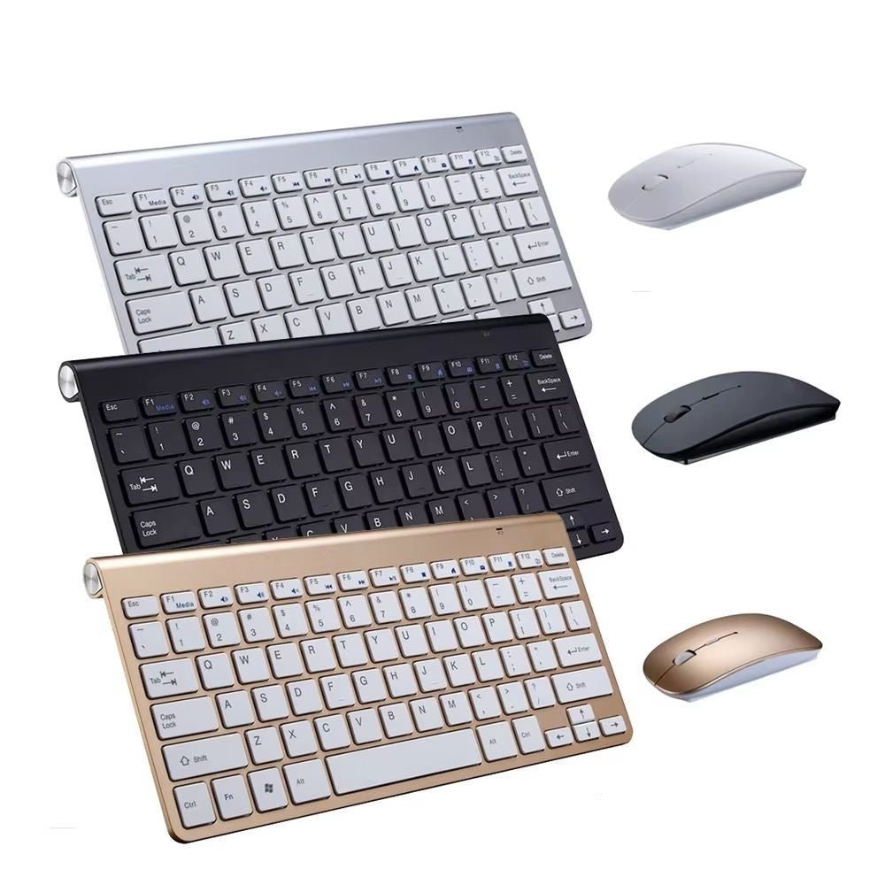 Ultra-Slim Wireless Keyboard & Mouse Combo