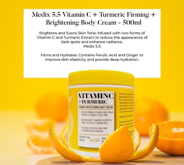 Vitamin C + Turmeric - Body Cream (Original)