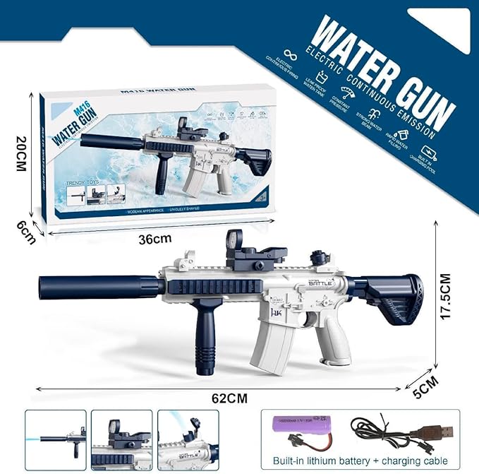Water Gun for Kids (M416)
